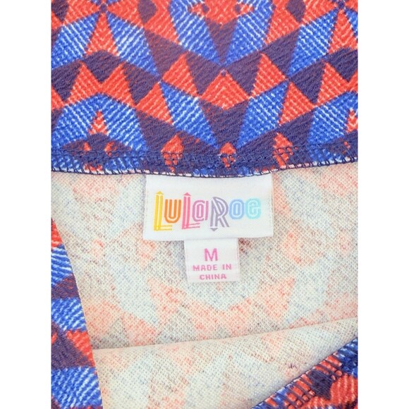 Lularoe Cassie Skirt Women's M Black Colorful Fitted  Pull On Stretch NWT - Picture 10 of 10